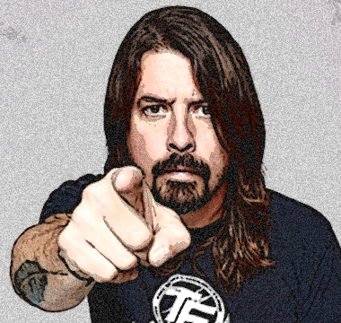 Dave Grohl portrait